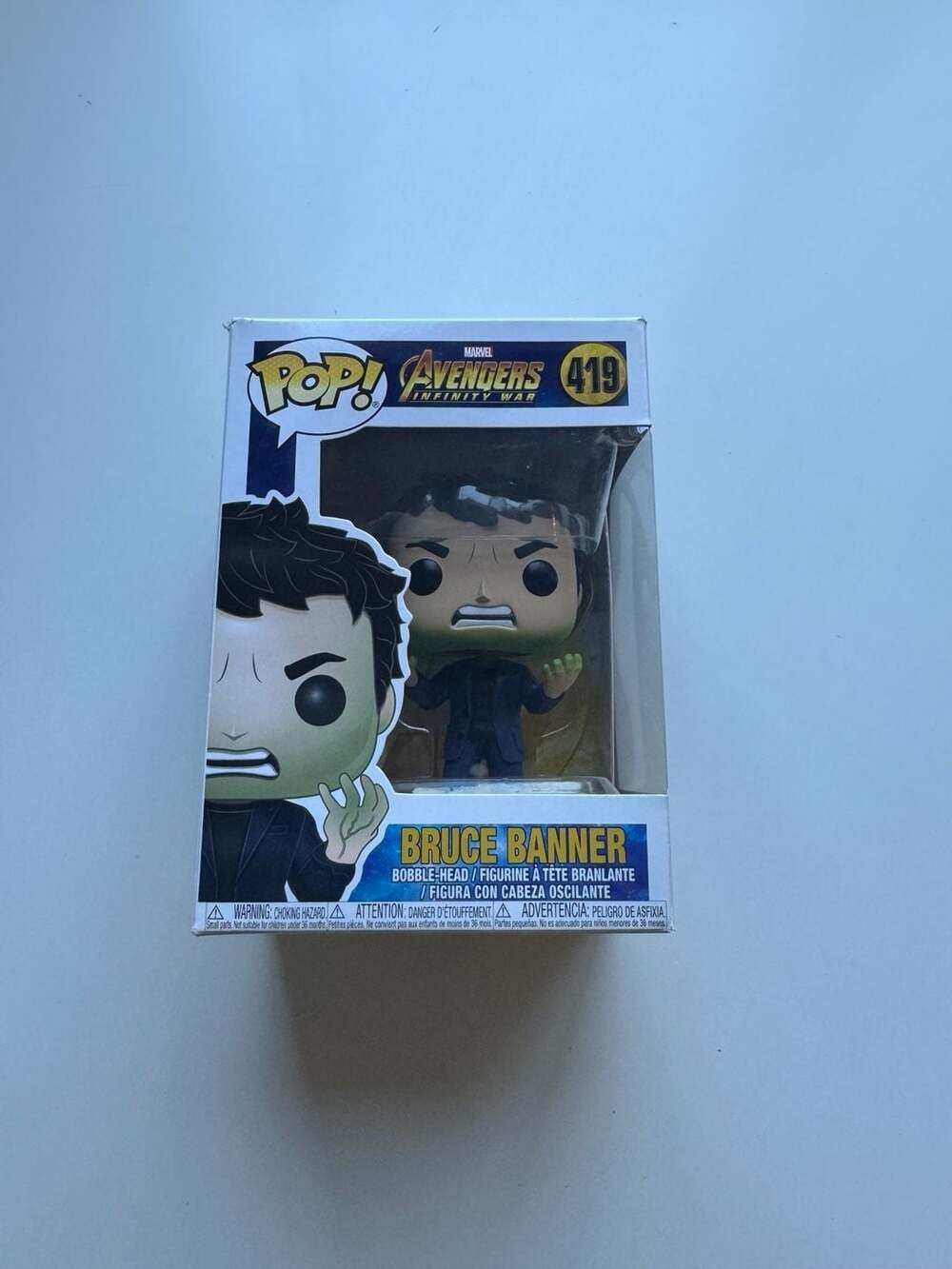 Funko Pop! Marvel Avengers Infinity War Bruce Banner Figure #419